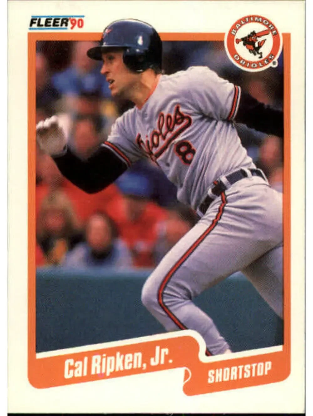 1990 Cal Ripken Jr. Fleer Baseball Card #187